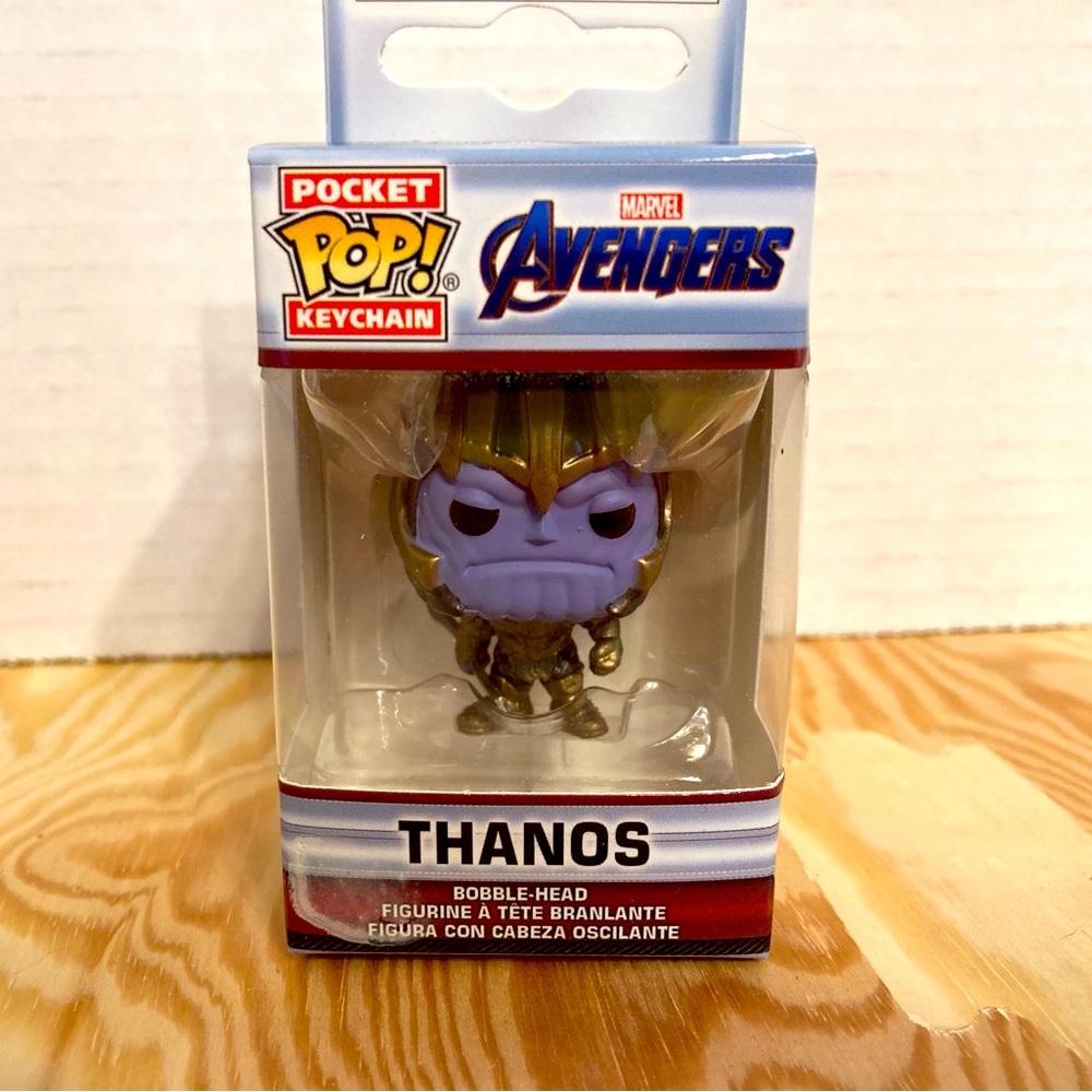 Funko Marvel Thanos Bobblehead keychain